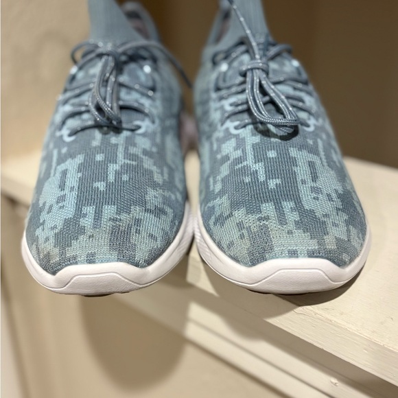 FootJoy FJ Flex XP Golf Shoes Blue Camo Women's SZ 7 (95349) Worn Once - Picture 8 of 9